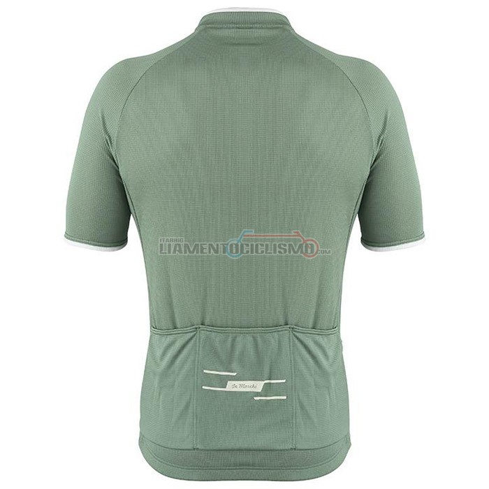 Abbigliamento Ciclismo De Marchi Manica Corta 2020 Chiaro Verde